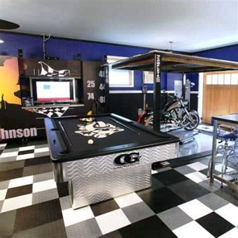 Man Cave Garage Floor Ideas – Flooring Tips