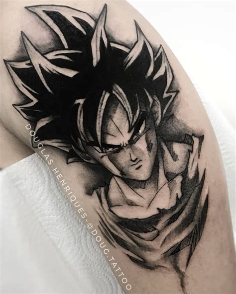 Tattoo Goku Ultra instinct | Tatuajes de animes, Tatuaje de naruto, Tatuajes chulos