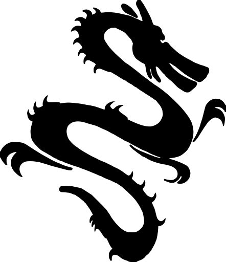 SVG > chinese dragon - Free SVG Image & Icon. | SVG Silh