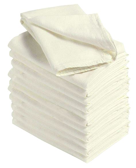 Unbleached Flour Sack Towels, Natural Tea Towels, 100% Cotton, Set of 12 – Mary's Kitchen