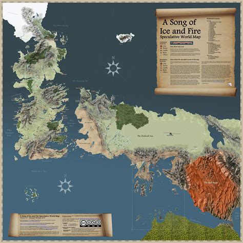 Game Of Thrones Map Of Westeros Images & Pictures - Becuo