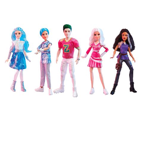 Disney Zombies 3 Singing Addison, Willa, Zed, Addison, A-Spen, and Leader of the Pack Dolls | TTPM