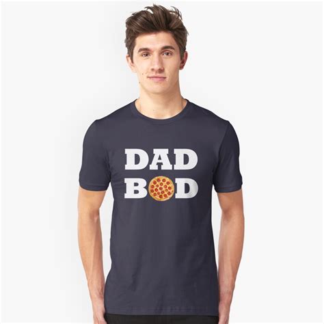 "Dad Bod Design - Dad Bod Tee for Men - Funny Dad gift" T-shirt by JuditR | Redbubble