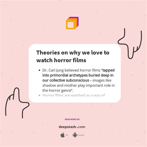 Theories on why we love to watch horror films - Deepstash