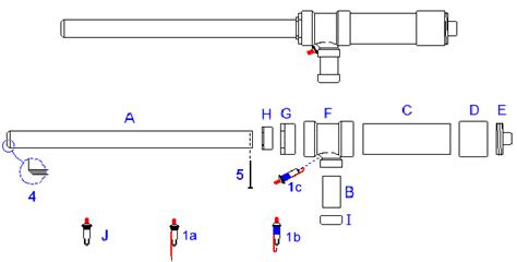 the diagram shows how to adjust the levers on an assembly machine, and where they are located