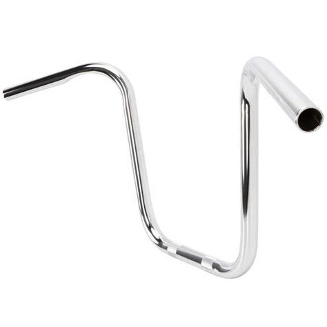 Cycle Standard Ape Hanger Handlebars - 1 inch - 12 inch Rise - Chrome ...