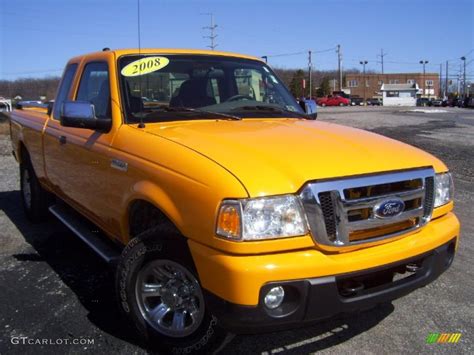 2008 Screaming Yellow Ford Ranger Sport SuperCab 4x4 #27235066 Photo #3 | GTCarLot.com - Car ...