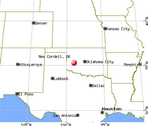 New Cordell, Oklahoma (OK 73632) profile: population, maps, real estate, averages, homes ...