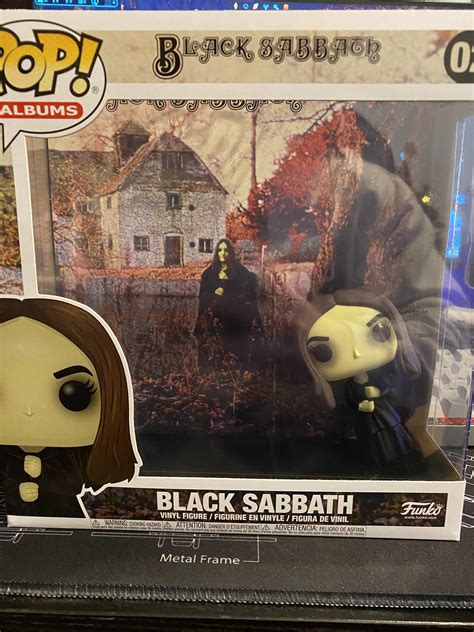 Just received my Black Sabbath funko album but I don’t think the pop is supposed to be tilting ...