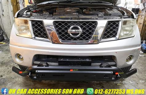 Nissan Navara D40 Front Bumper Nudge Bar – UH Car