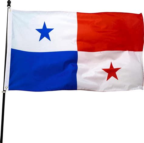 Buy DANF Panama Flag 3x5 Feet Panamanian National Flags Polyester with ...