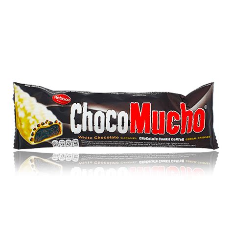 CHOCO MUCHO WHITE CHOCOLATE CARAMEL CHOCOLATE COOKIE CENTRE BAR 25g ...