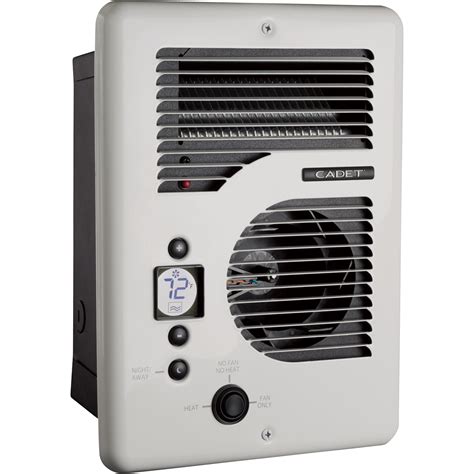 Cadet Energy Plus In-Wall Heater — 240/208/120 Volt, Digital Thermostat ...