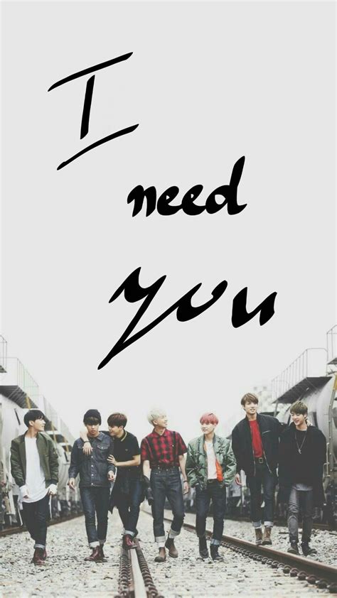 BTS-I need you. #btswallpaper #BTS