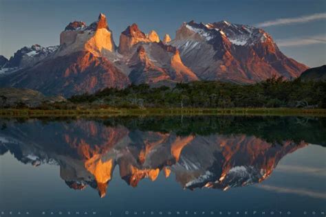 los cuernos 6 stock image, torres del paine national park, chile - Sean Bagshaw Outdoor Exposure ...