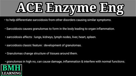 ACE Enzyme | Angiotensin Converting Enzyme | - YouTube