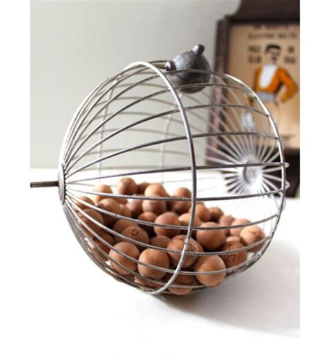 Vintage Bingo Cage