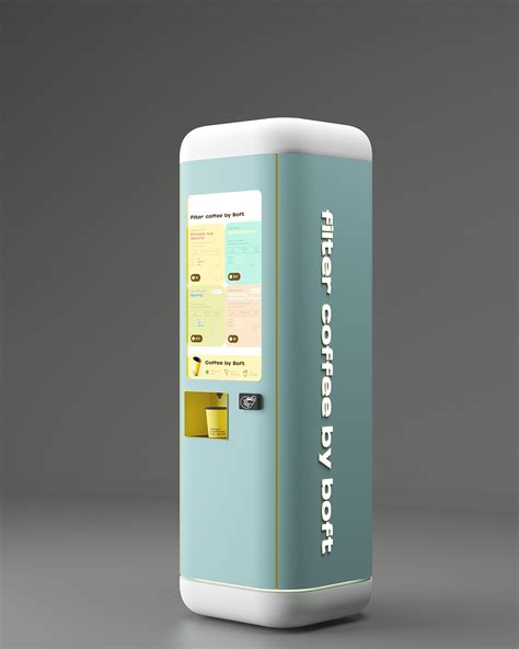 A vending machine design on Behance