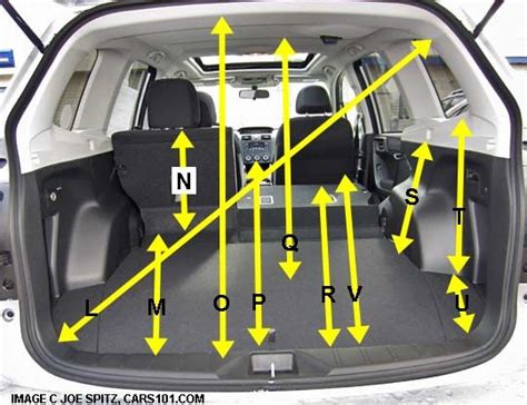 subaru crosstrek cargo space dimensions - lyman-yoshino