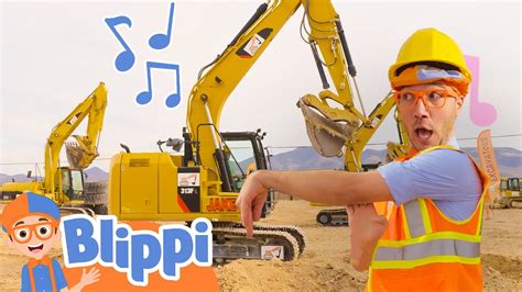 I'm an Excavator! | Brand New BLIPPI Excavator Song | Fun Educational ...