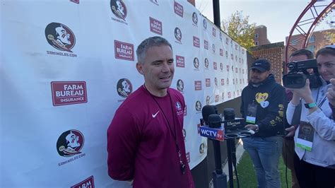 FSU head coach Mike Norvell on first day of spring practice 2020 - YouTube