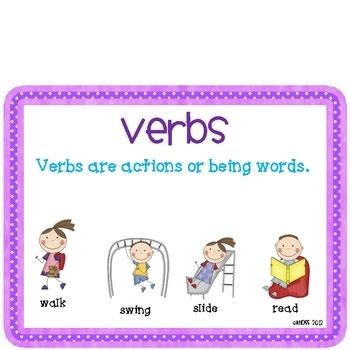 Irregular Verbs Clipart