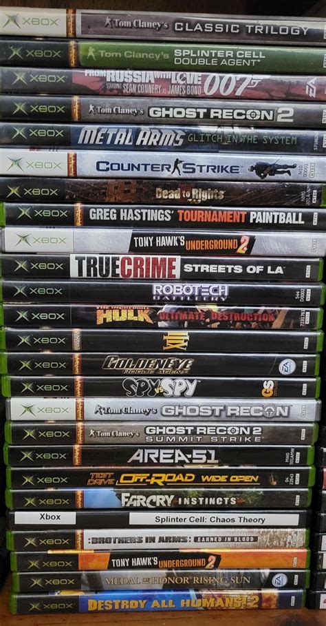 My OG Xbox collection! : r/originalxbox