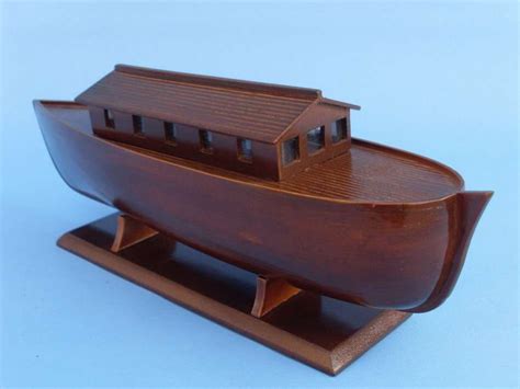 Buy Wooden Noah's Ark Model Boat 14in - Model Ships