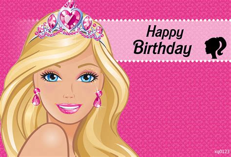 BARBIE JEWELLED PERSONALISED BIRTHDAY PARTY SUPPLIES BANNER BACKDROP DECORATION | eBay