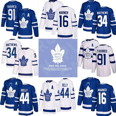 2020 Toronto Maple Leafs Jerseys 91 John Tavares 34 Auston Matthew 16 Mitchell Marner 44 Morgan ...