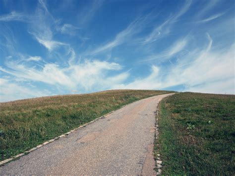 Road over the Hill Free Photo Download | FreeImages