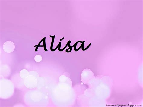 Alisa Name Wallpapers Alisa ~ Name Wallpaper Urdu Name Meaning Name Images Logo Signature