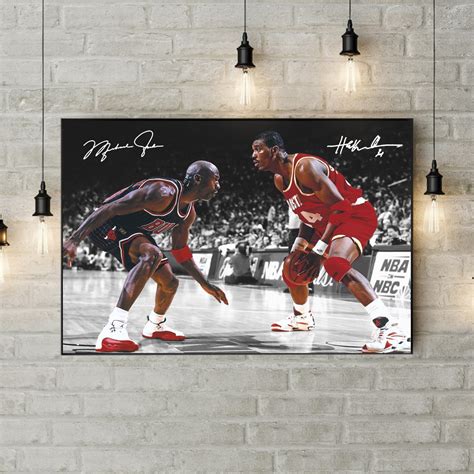 Poster Canvas – Michael Jordan vs Kobe Bryant - REVER LAVIE