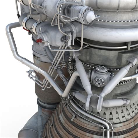 Rocket Engine F-1 3D Model $219 - .3ds .c4d .fbx .ma .obj .max - Free3D