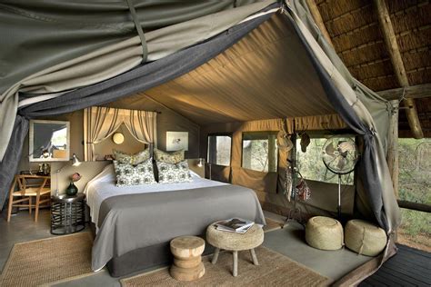 Photo's of a luxurious African Safari in the Timbavati | Tent glamping, Glamping site, Luxury tent