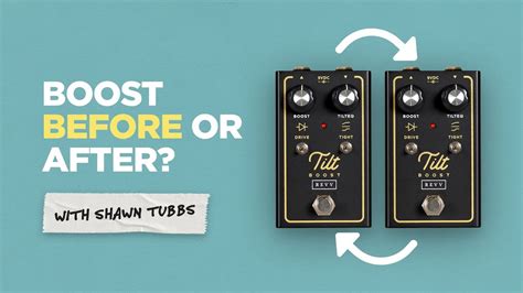 Where Should Your Boost Pedal ACTUALLY Go? - YouTube