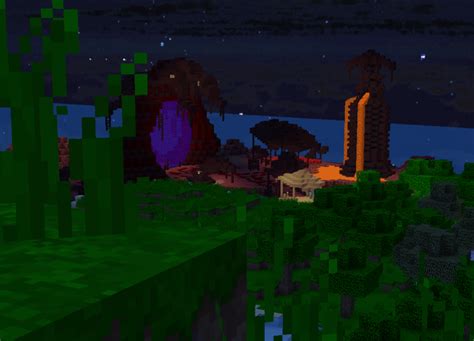 Nether Island Minecraft Map