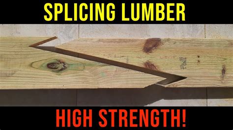 How To Properly Splice Dimensional Lumber For Maximum Strength(Rafters & Joists) | Lumber ...