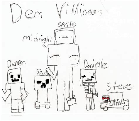 DEM MINECRAFT VILLAINS by deviantkitties on DeviantArt