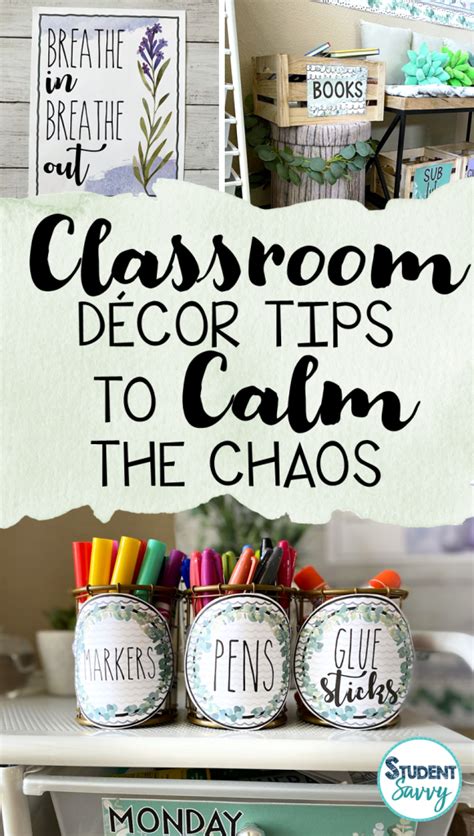 Calming-Classroom-Decor-Tips – Student Savvy