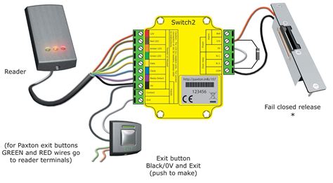 Paxton Door Access Wiring Diagram