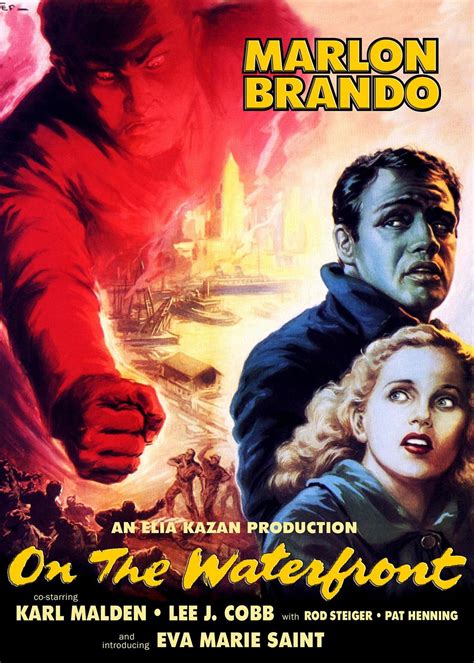 On the Waterfront ***** (1954, Marlon Brando, Rod Steiger, Eva Marie ...