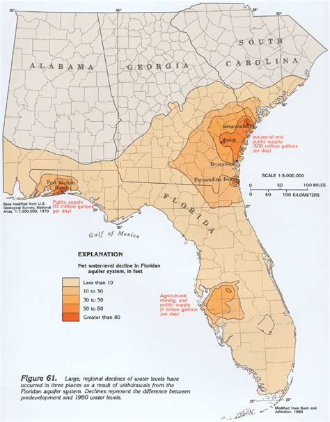 HA 730-G Floridan aquifer system, Ground-water Flow