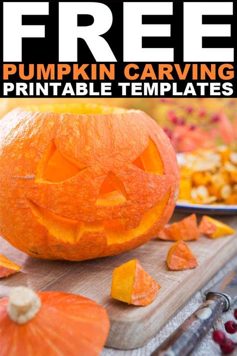 342 Free Pumpkin Carving Templates • MidgetMomma