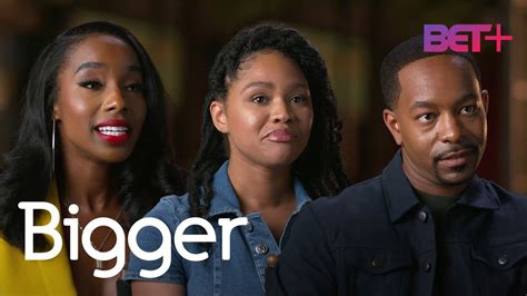 Get To Know The Cast Of ‘Bigger’ Exclusively On BET+! | Bigger - YouTube