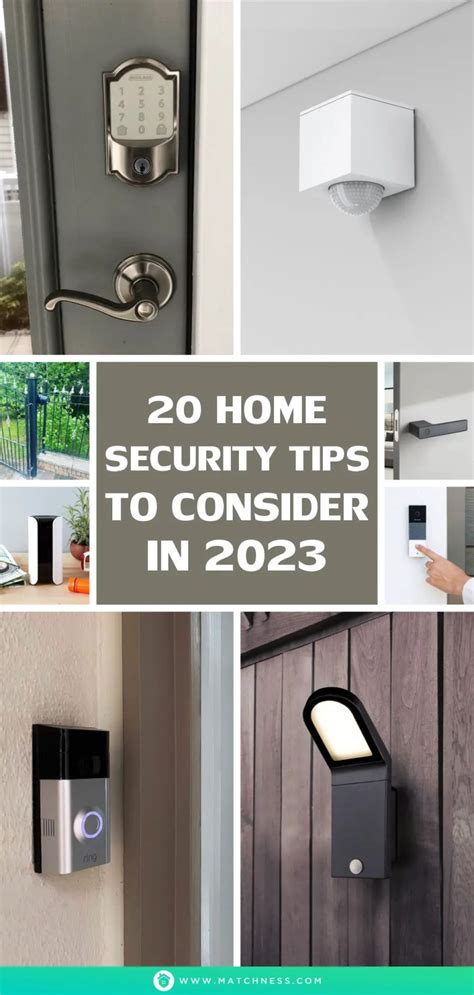 Home Security Tips to Consider in 2023 - Matchness.com