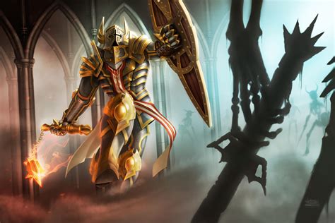 Golden Crusader by PVproject on DeviantArt