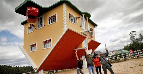 Here’s why the world applauds the upside - down house in Colombia