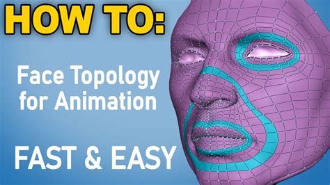 Easy Face Topology For Animation - YouTube