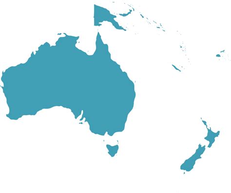 Oceania Flag Map Png